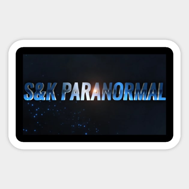 Smaller S&K Paranormal Logo Sticker by S&K Paranormal Store